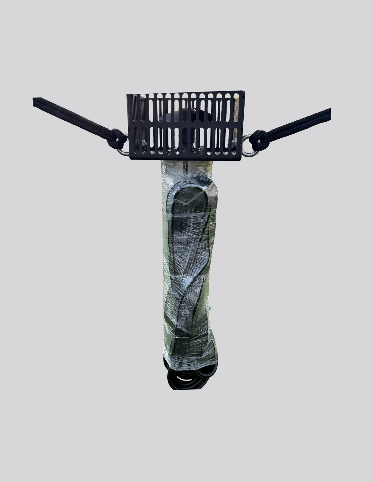 Front view of Perma-X Slinger with ropes